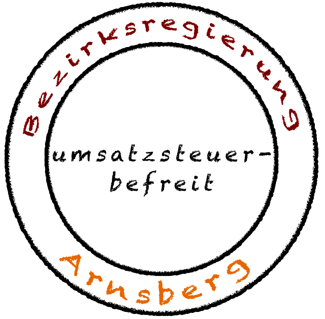 Umsatzsteuerbefreiung durch die Bezirksregierung Arnsberg
